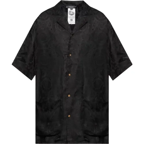 Pyjamas, male, , Size: L Pyjama top - Versace - Modalova