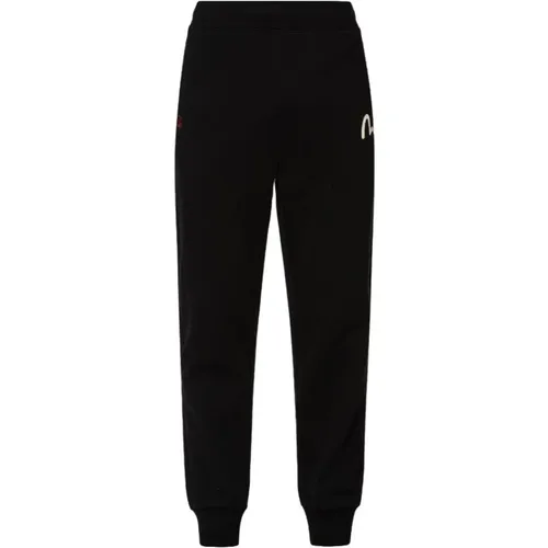 Sweatpants , Herren, Größe: L - Evisu - Modalova