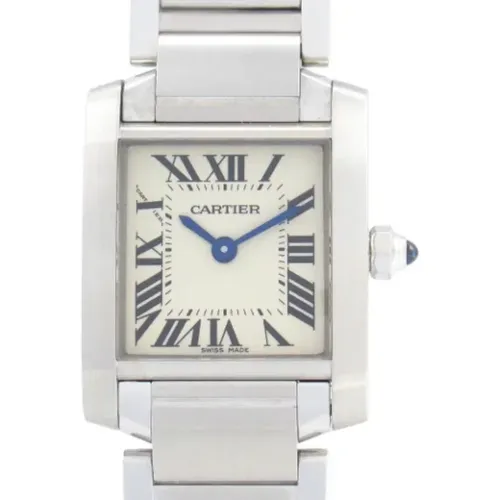 Pre-owned Watches, female, , Size: ONE SIZE Pre-owned Glass watches - Cartier Vintage - Modalova