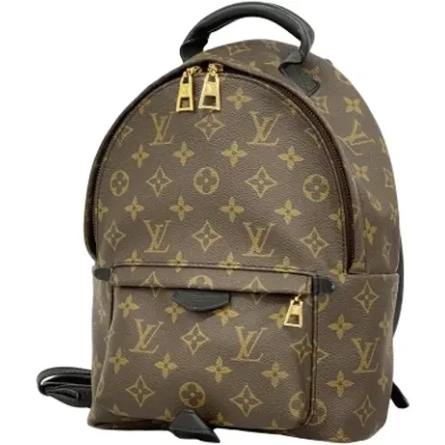 Pre-owned Backpacks, female, , Size: ONE SIZE Pre-owned Canvas backpacks - Louis Vuitton Vintage - Modalova