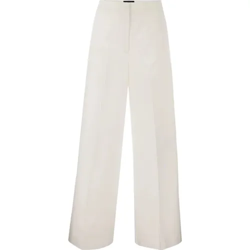Wide Trousers, female, , Size: M Suit Pants for Men - Fabiana Filippi - Modalova