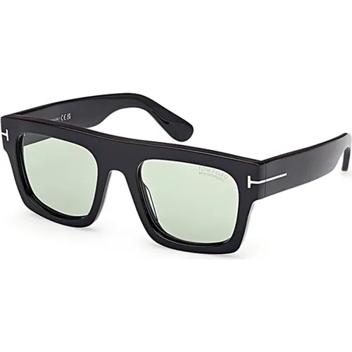 Photochrome Grüne Linsen Sonnenbrille - Tom Ford - Modalova