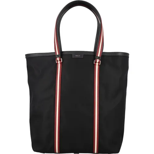 Handbag with Palladio Accents , male, Sizes: ONE SIZE - Bally - Modalova