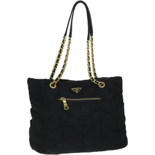 Pre-owned Tote Bags, female, , Size: ONE SIZE Pre-owned Nylon prada-bags - Prada Vintage - Modalova