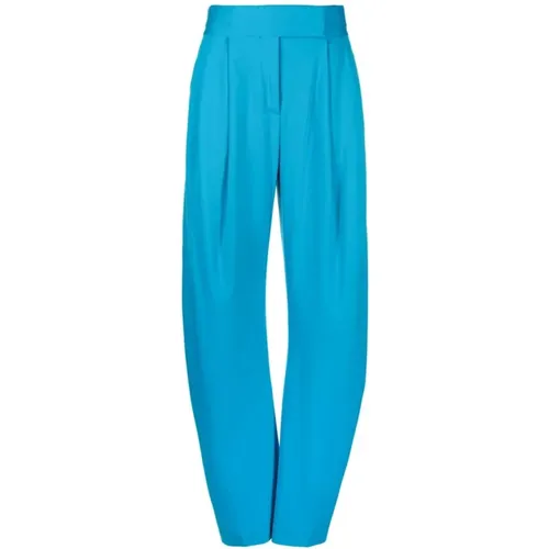 Blaue Cropped Hose - Stil #258 , Damen, Größe: XS - The Attico - Modalova