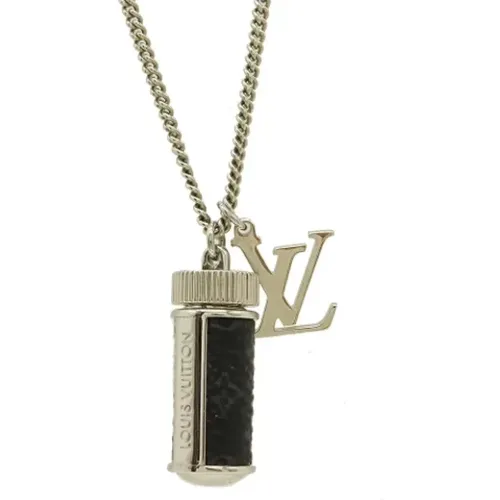 Pre-owned Metal necklaces , female, Sizes: ONE SIZE - Louis Vuitton Vintage - Modalova