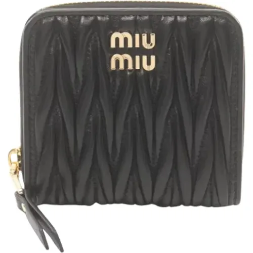 Pre-owned Leder portemonnaies - Miu Miu Pre-owned - Modalova