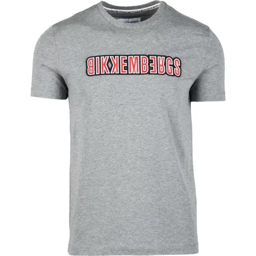 Baumwoll Elasthan T-shirt - Bikkembergs - Modalova