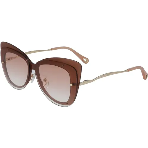 Stylische Sonnenbrille für Frauen,Stilvolle Sonnenbrille für modebewusste Frauen - Chloé - Modalova
