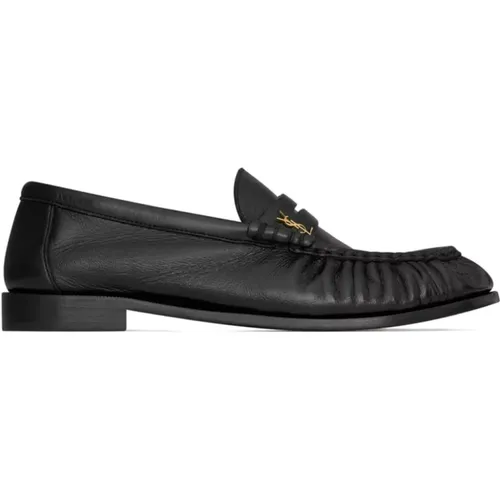 Flat shoes , female, Sizes: 3 UK - Saint Laurent - Modalova