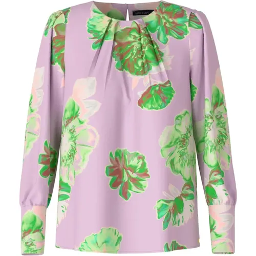 Bluse mit floralem Muster aus Viskose - Marc Cain - Modalova
