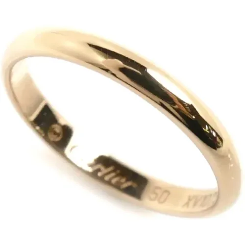 Pre-owned Jewellery, female, , Size: ONE SIZE Pre-owned Metal rings - Cartier Vintage - Modalova