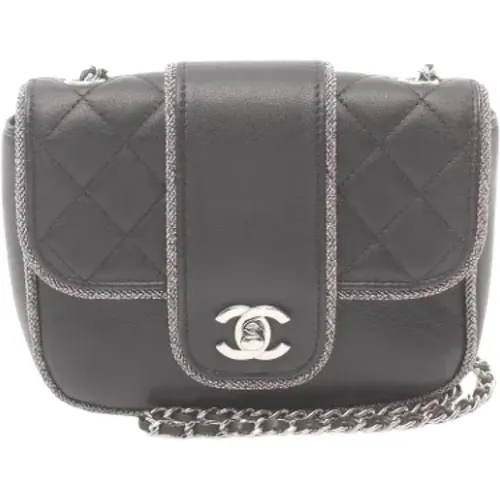 Pre-owned Leather chanel-bags , female, Sizes: ONE SIZE - Chanel Vintage - Modalova