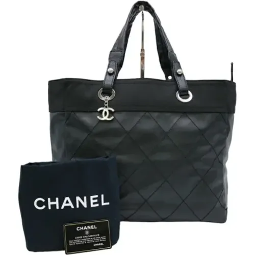 Pre-owned Tote Bags, female, , Size: ONE SIZE Pre-owned Canvas totes - Chanel Vintage - Modalova