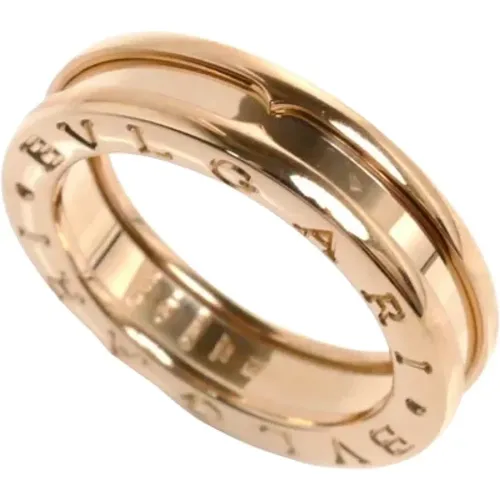 Pre-owned Jewellery, female, , Size: ONE SIZE Pre-owned Rose Gold rings - Bvlgari Vintage - Modalova