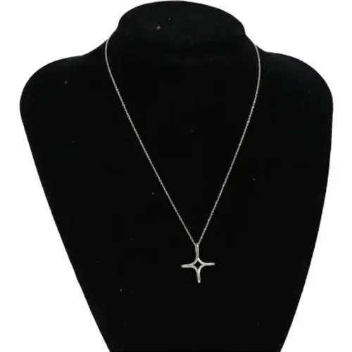 Pre-owned Jewellery, female, , Size: ONE SIZE Pre-owned Metal necklaces - Tiffany & Co. Pre-owned - Modalova