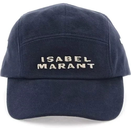Hats,Tedji Baseball Cap mit gesticktem Logo - Isabel marant - Modalova