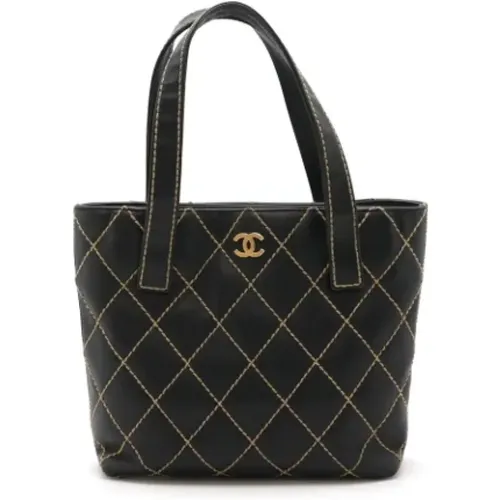 Pre-owned Tote Bags, female, , Size: ONE SIZE Pre-owned Leather chanel-bags - Chanel Vintage - Modalova