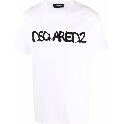 T-shirt , male, Sizes: 2XL - Dsquared2 - Modalova