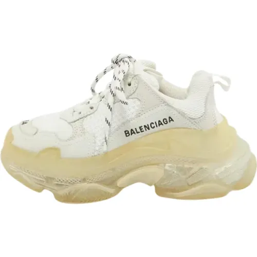 Pre-owned Leder sneakers , Damen, Größe: 34 EU - Balenciaga Vintage - Modalova