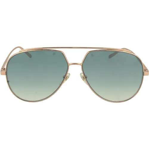 Sunglasses, female, , Size: 59 MM Pilot Shape Sunglasses - Marc Jacobs - Modalova