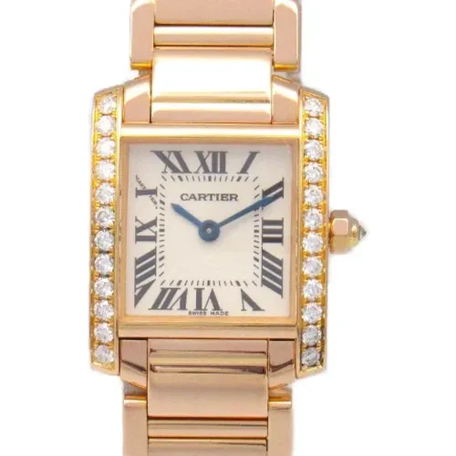 Pre-owned Metal watches , female, Sizes: ONE SIZE - Cartier Vintage - Modalova