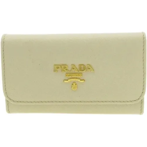 Pre-owned Accessories, female, , Size: ONE SIZE Pre-owned Leather wallets - Prada Vintage - Modalova