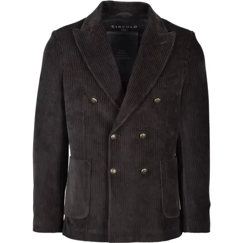 Blazers, male, , Size: XS Jacket - Circolo 1901 - Modalova