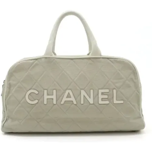 Pre-owned Canvas chanel-bags , female, Sizes: ONE SIZE - Chanel Vintage - Modalova