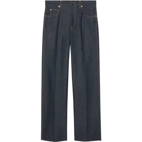 Midnight Wide-Leg Jeans , Herren, Größe: W28 - Gucci - Modalova