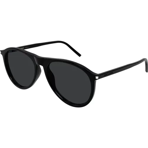 Sunglasses SL 667 color 001 , unisex, Sizes: 56 MM - Saint Laurent - Modalova