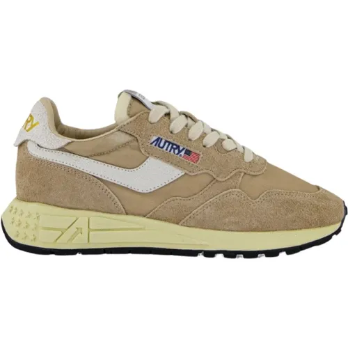 Innovative Running Sneakers Reelwind Camel , male, Sizes: 11 UK, 9 UK, 10 UK, 8 UK, 7 UK, 6 UK - Autry - Modalova