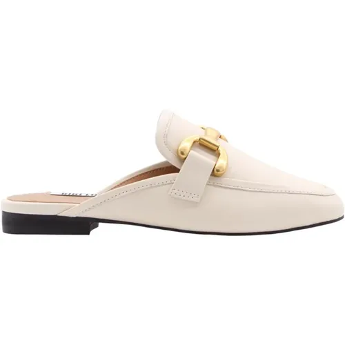 Stylish Slip-On Mules , female, Sizes: 3 UK - Bibi Lou - Modalova