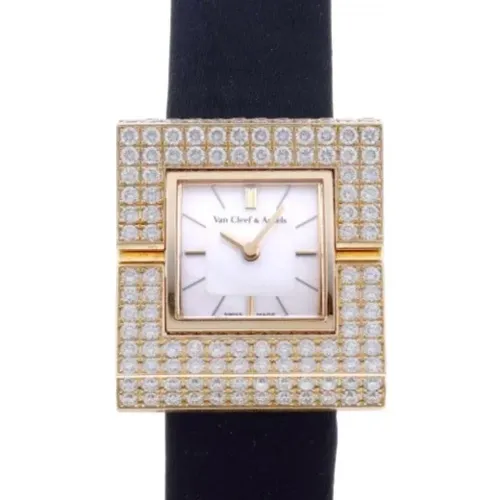 Pre-owned Watches, female, , Size: ONE SIZE Pre-owned Stainless Steel watches - Van Cleef & Arpels Pre-owned - Modalova