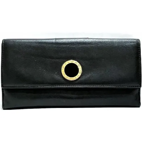 Pre-owned Leather wallets , female, Sizes: ONE SIZE - Bvlgari Vintage - Modalova