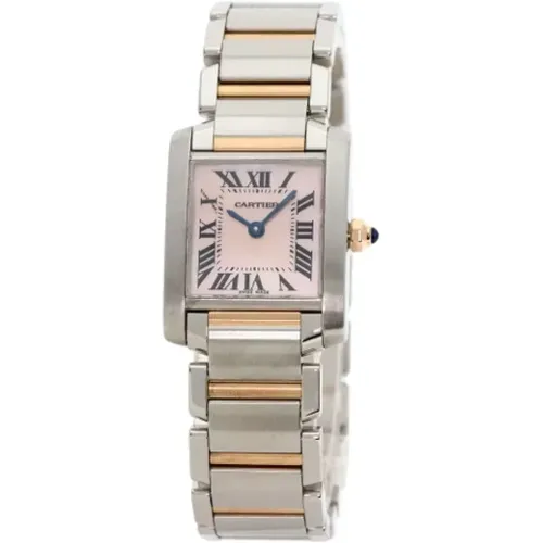 Pre-owned Watches, female, , Size: ONE SIZE Pre-owned Rose Gold watches - Cartier Vintage - Modalova