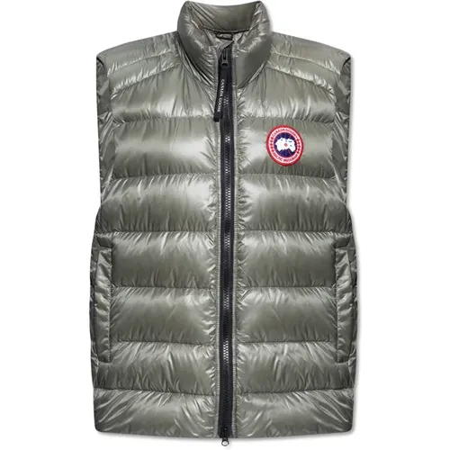 Vests, male, , Size: XL Crofton Down Vest - Canada Goose - Modalova