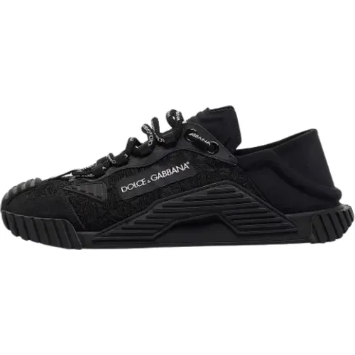 Pre-owned Sneakers, male, , Size: 8 US Pre-owned Lace sneakers - Dolce & Gabbana Pre-owned - Modalova