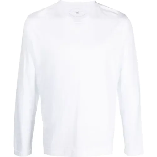 Langärmeliges T-Shirt aus Bio-Baumwolle , Herren, Größe: 3XL - Fedeli - Modalova
