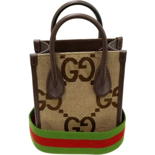 Pre-owned Canvas gucci-bags , female, Sizes: ONE SIZE - Gucci Vintage - Modalova