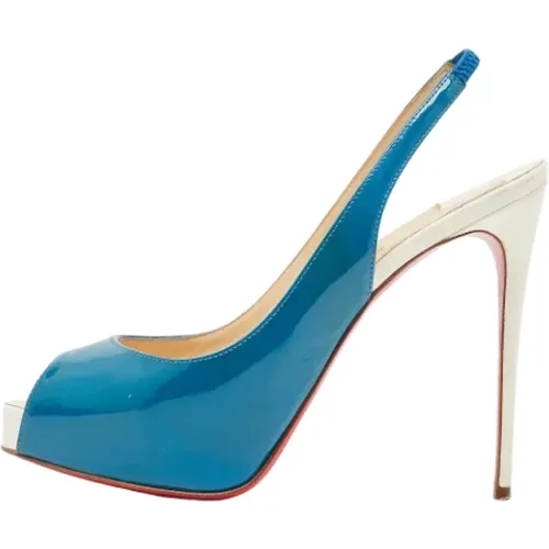 Pre-owned Sandals, female, , Size: 7 US Pre-owned Leather heels - Christian Louboutin Pre-owned - Modalova