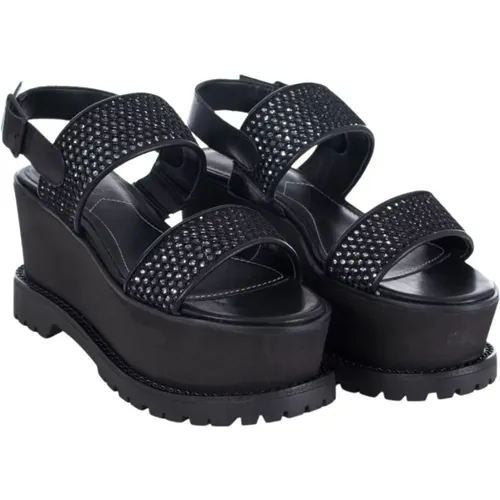 Sandals Cady Block Sole , female, Sizes: 3 UK, 3 1/2 UK, 5 UK, 4 UK - Kendall + Kylie - Modalova