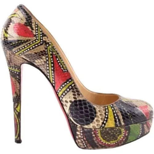 Pre-owned Pumps, female, , Size: 9 US Pre-owned Leather heels - Christian Louboutin Pre-owned - Modalova