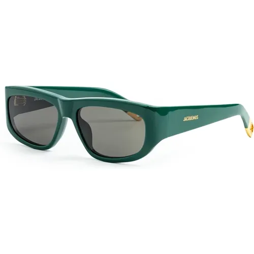 Grüne SUN Sonnenbrille , Damen, Größe: 57 MM - Jacquemus - Modalova