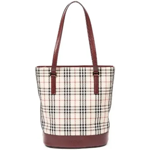 Pre-owned Tote Bags, female, , Size: ONE SIZE Pre-owned Canvas totes - Burberry Vintage - Modalova