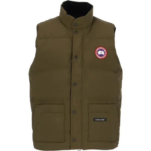 Vests, male, , Size: S Freestyle Crew Vest - Canada Goose - Modalova