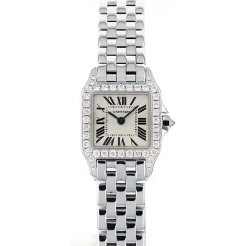 Pre-owned Watches, female, , Size: ONE SIZE Pre-owned Stainless Steel watches - Cartier Vintage - Modalova