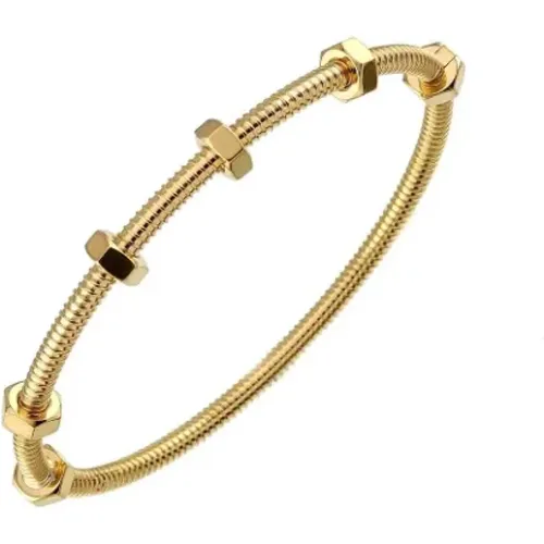 Pre-owned Jewellery, female, , Size: ONE SIZE Pre-owned Gold bracelets - Cartier Vintage - Modalova