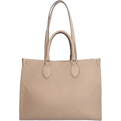 Pre-owned Tote Bags, female, , Size: ONE SIZE Pre-owned Canvas shoulder-bags - Louis Vuitton Vintage - Modalova