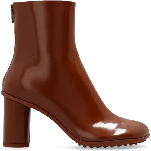 Atomic heeled ankle boots , female, Sizes: 7 UK, 8 UK, 5 UK - Bottega Veneta - Modalova